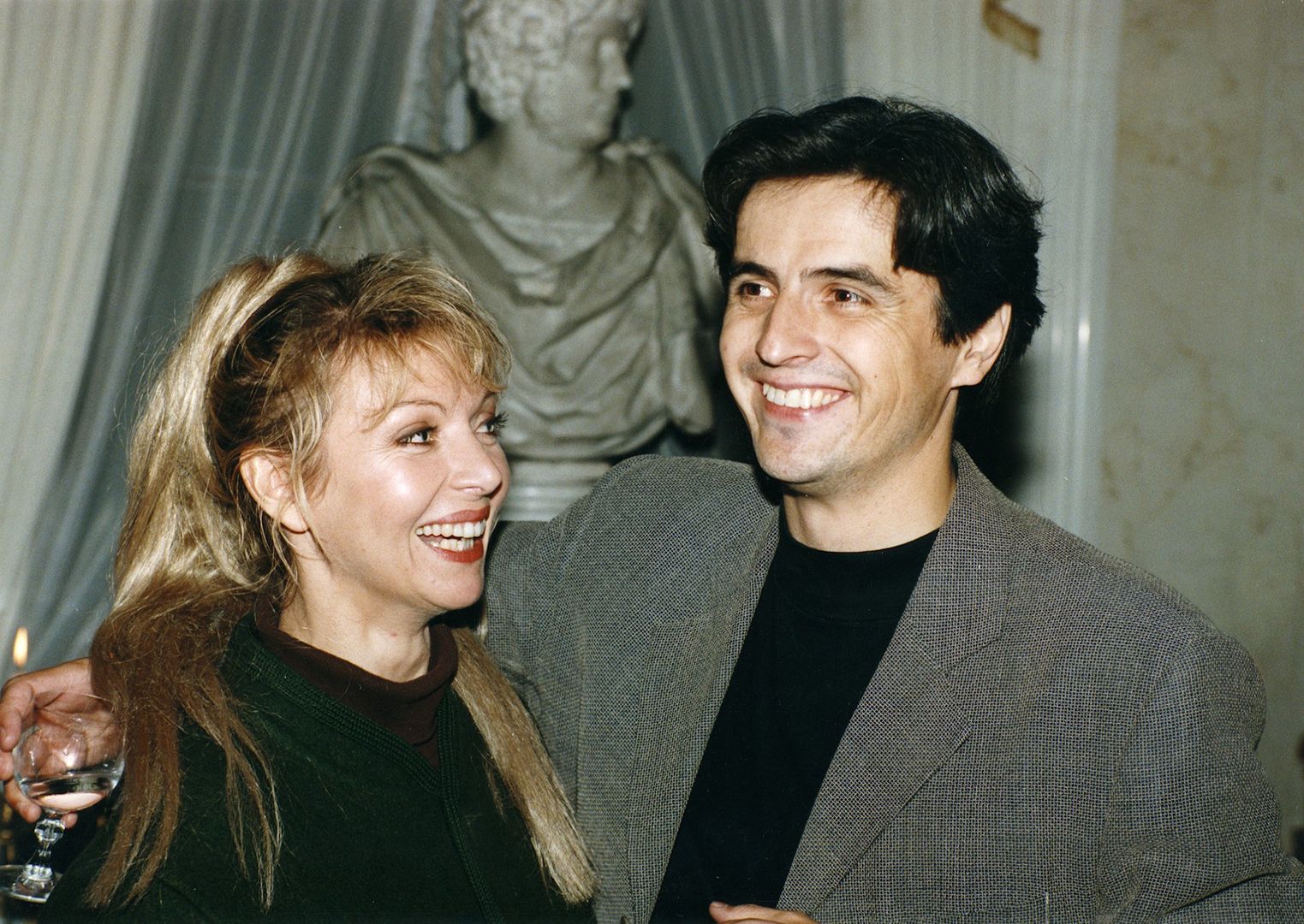 Rok 1998. Magdalena Wołłejko i Piotr Polk