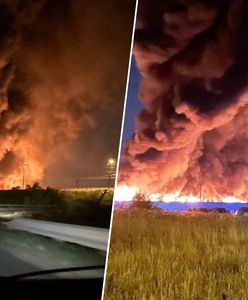 Przerażające nagrania. Pożar w rosyjskim Toljatti