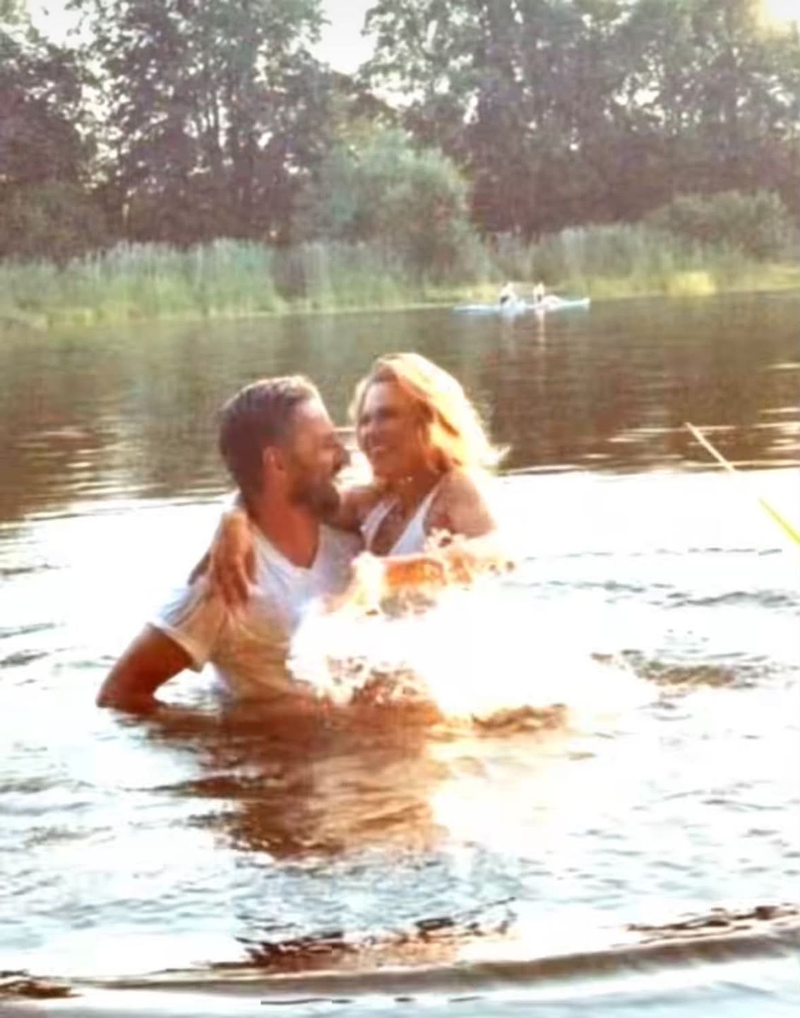 Agnieszka Kaczorowska i Marcin Rogacewicz 