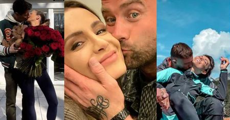 Bukiety róż, buziaki na selfie i wyznania miłości: tak Gardias, Ibisz, Lewandowscy i inni celebrują walentynki (ZDJĘCIA)