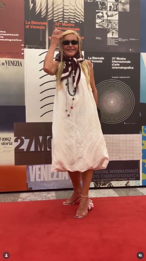 Monika Olejnik na festiwalu filmowym w Wenecji