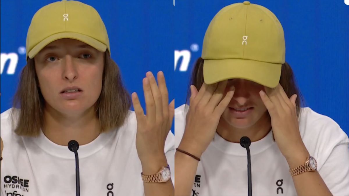 Iga Świątek załamana pytaniem dziennikarza o fryzurę