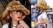 Rihanna w ogromnym kapeluszu robi zakupy w SPECJALNIE DLA NIEJ otwartej księgarni (ZDJĘCIA)