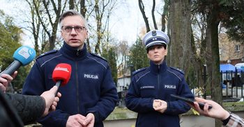 Lublin: Policja czuwa przy cmentarzach i apeluje o ostrożność