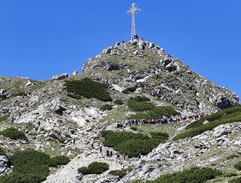 "Trzeba uzbroić się w cierpliwość". Tyle stali w kolejce, by wejść na Giewont