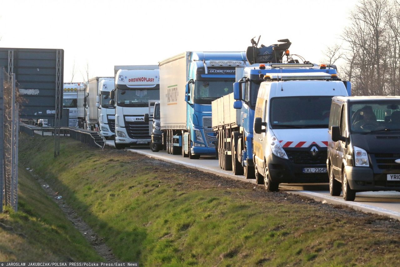 Na autostradzie A4 jest spory ruch