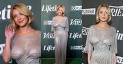 Sydney Sweeney eksponuje okazały biust i talię osy w sukni z PRZEŚWITAMI na imprezie Variety (ZDJĘCIA)