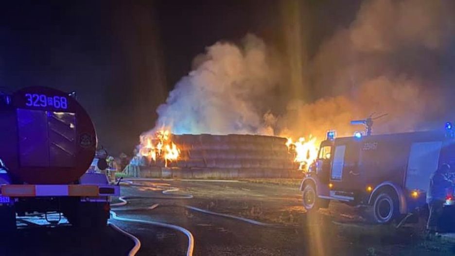Wielkopolska. Olbrzymi pożar. Walka z ogniem trwała 12 godzin