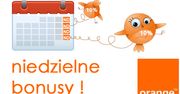Niedzielne bonusy za doładowania w Orange