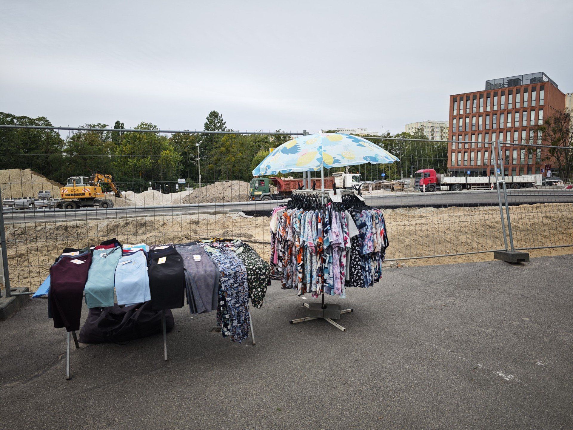 Budowa trasy staromostowej w centrum Torunia