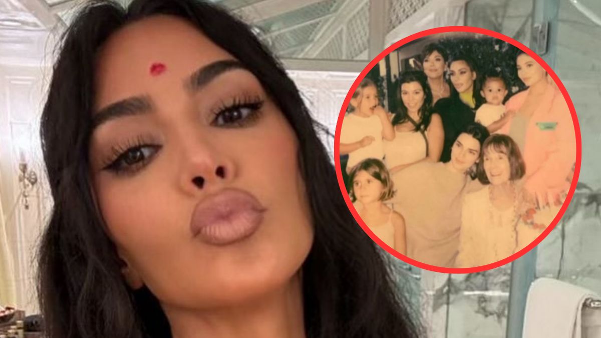 Kim Kardashian świętuje 90. urodziny babci