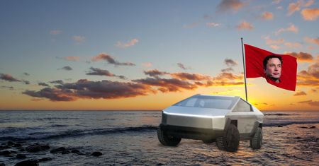Musk twierdzi, że Tesla Cybertruck będzie mogła pływać. Jak łódź