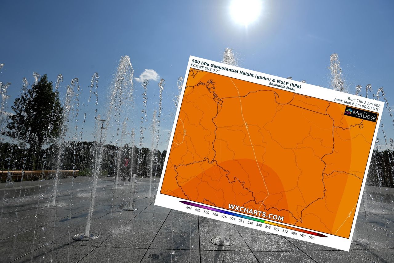 Czerwiec będzie gorący. Wysokie temperatury w Polsce 