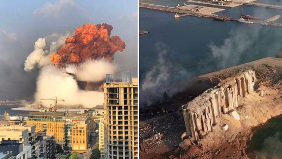 Bejrut. Wybuch saletry amonowej spowodował katastrofę