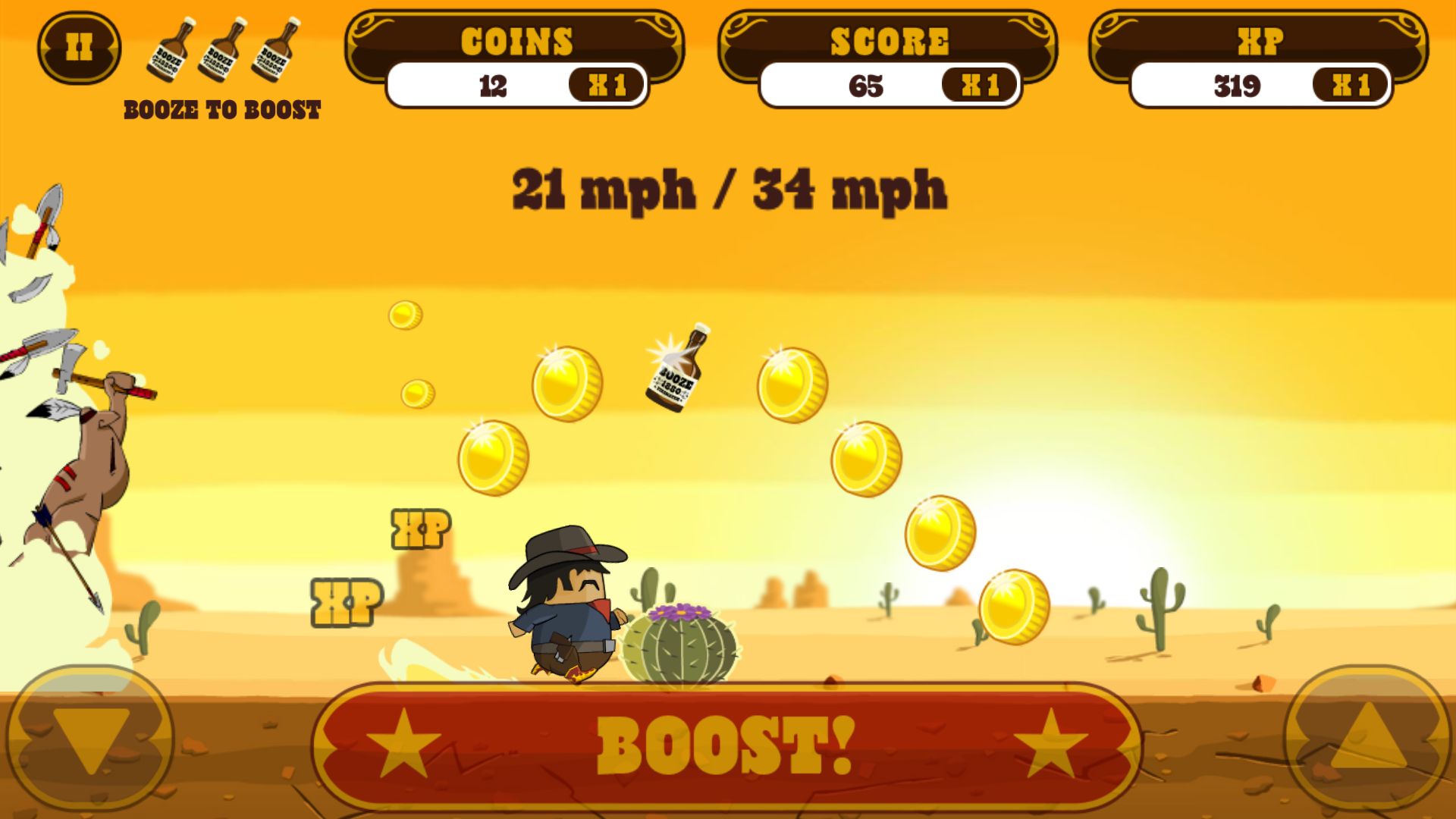 Firewater Cowboy Chase - ognista woda na dzikim zachodzie 6