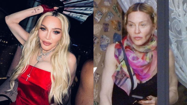 Instagram vs. rzeczywistość. Madonna "przyłapana" we Włoszech bez makijażu (ZDJĘCIA)