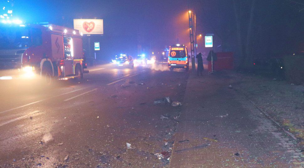Śląskie. W wypadku na DK 94 w Bytomiu zginął 22-letni kierowca volvo. 