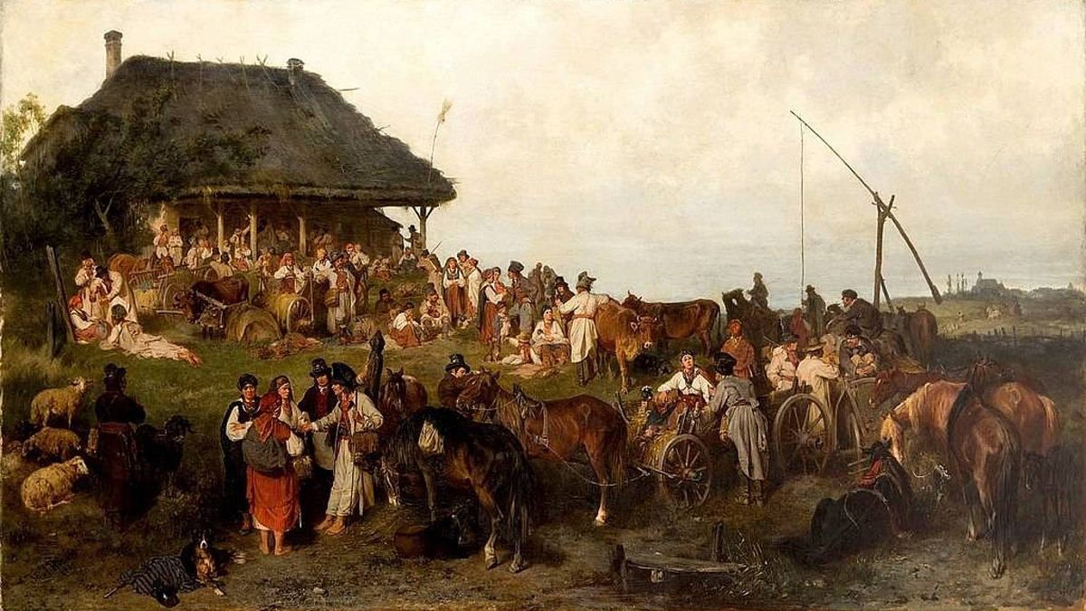 W nowożytnej Polsce na jarmarku można się było dobrze najeść