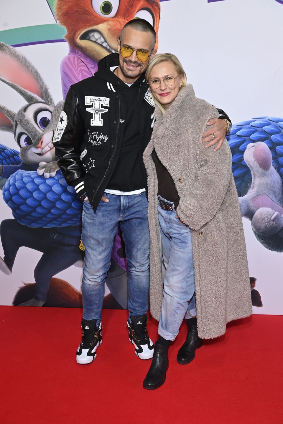 Sylwia Krawczyk i Mikołaj Krawczyk na premierze "Zwierzogrodu 2"