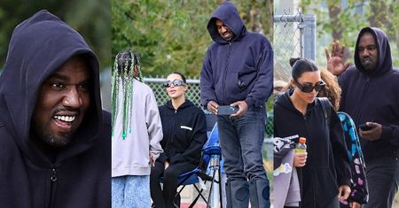 Zwaśnieni Kim Kardashian i Kanye West spędzają WSPÓLNE popołudnie z dziećmi! (ZDJĘCIA)