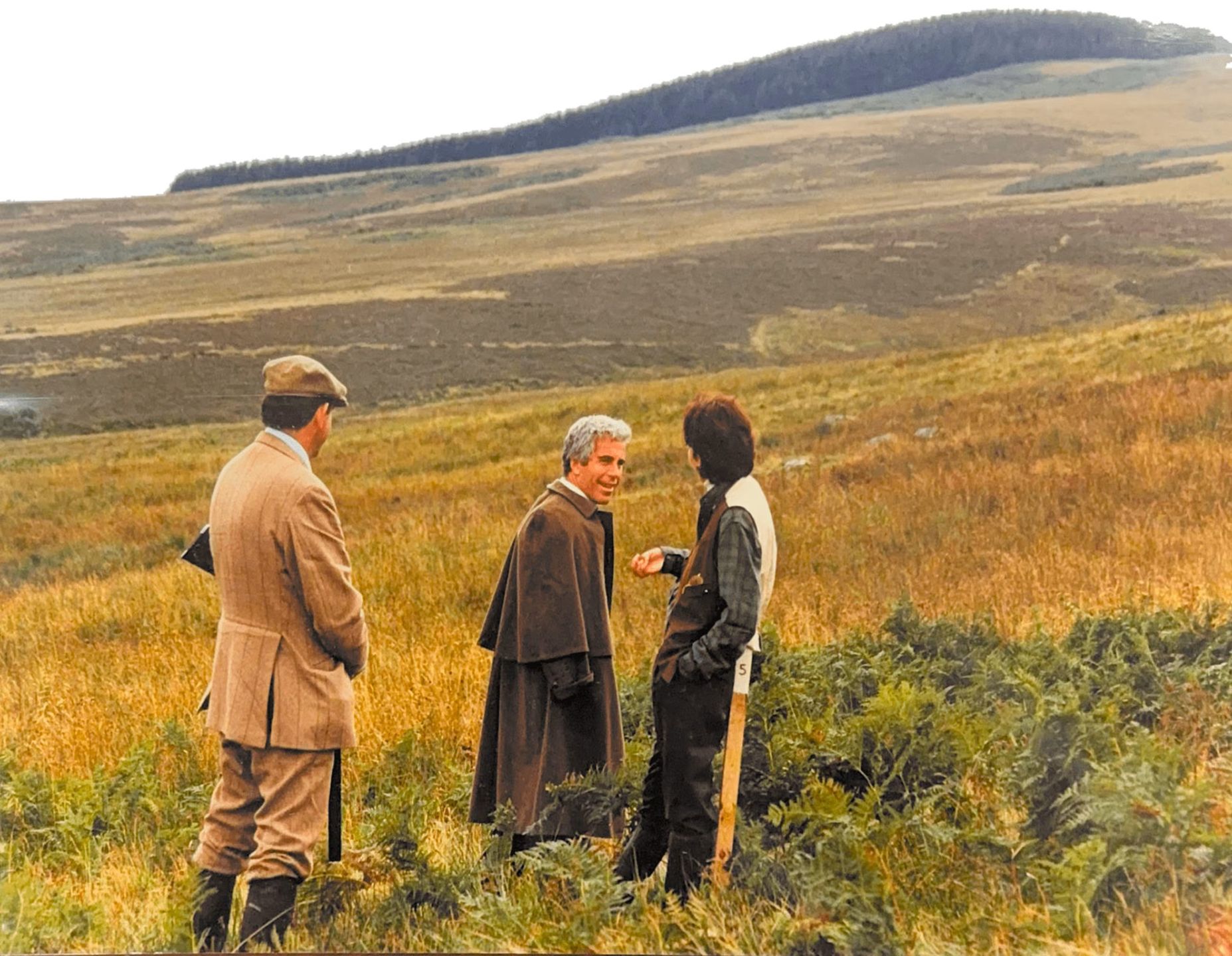 Ujawiono zdjęcia Andrzeja z Epsteinem