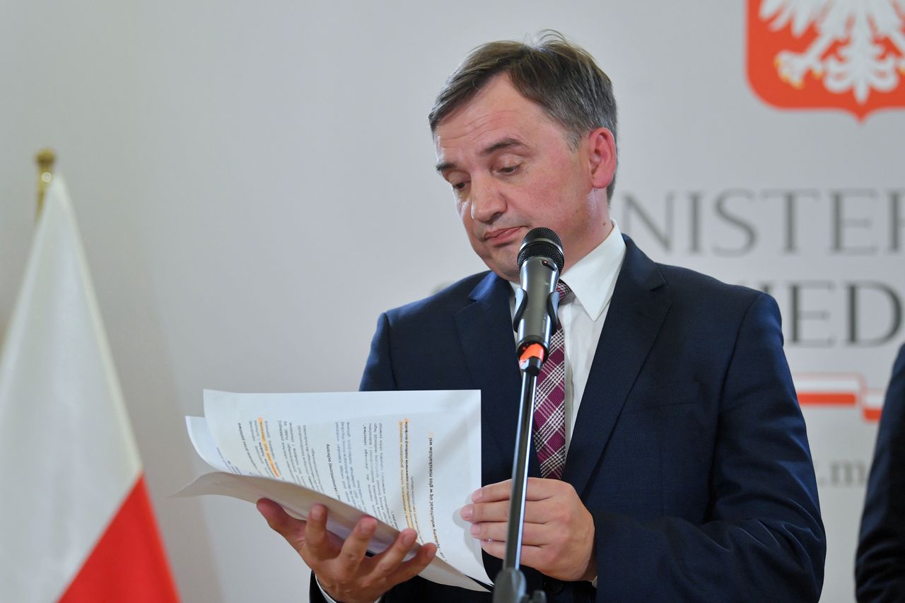 Zbigniew Ziobro, minister sprawiedliwości
