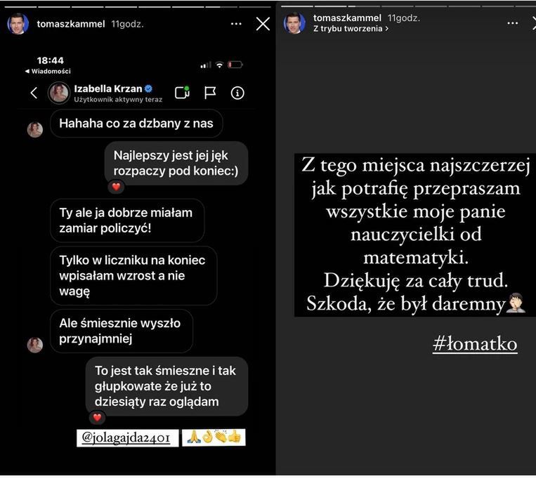 Tomasz Kammel i Izabella Krzan o ich matematycznej wpadce w "Pytaniu na śniadanie"