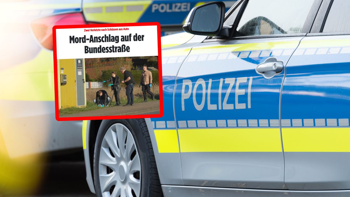 Dramatyczne sceny w Niemczech.