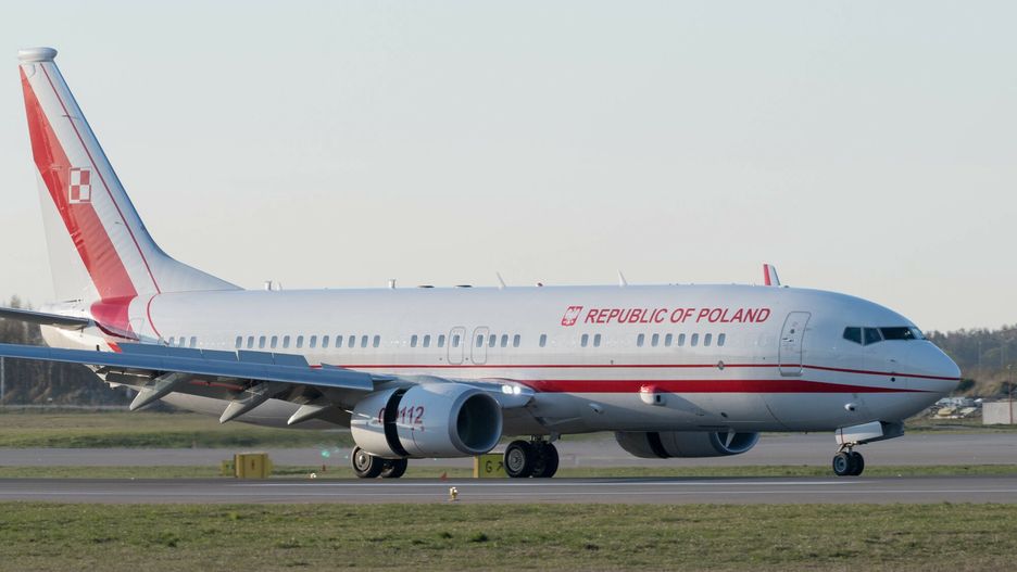 reporter_baza_2022-0526.04.2022 Gdansk Rzadowy samolot Boeing 737-800NG w wersja biznesowa BBJ2 PLF130
Fot. Wojciech Strozyk/REPORTERWojciech Strozyk/REPORTER