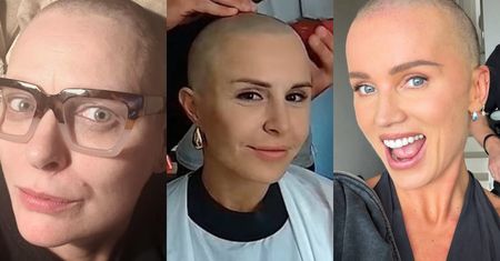 TE GWIAZDY ogoliły głowy na streamie Łatwoganga. Piękne wsparcie dla chorujących [WIDEO]