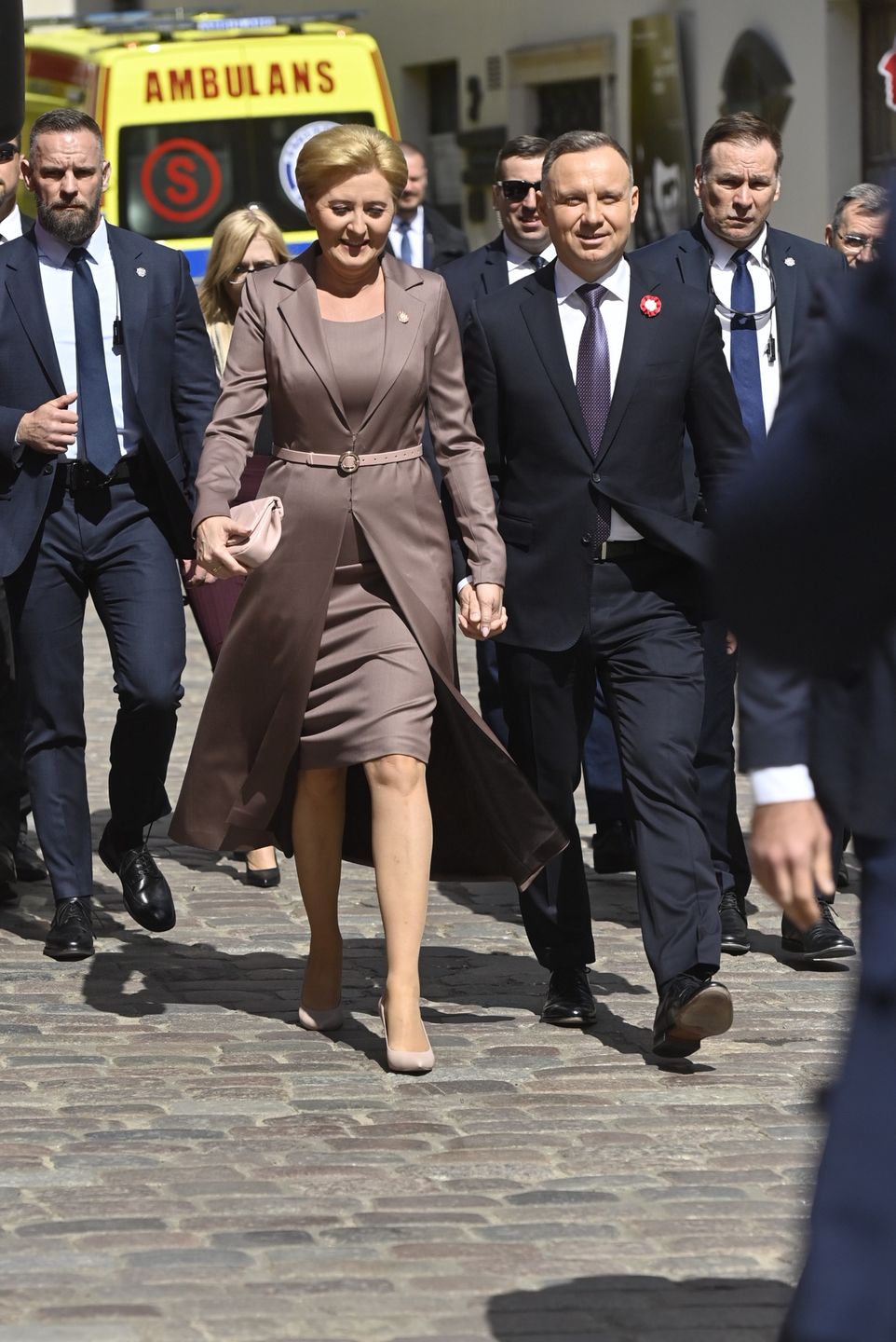 scena z: Andrzej Duda, Agata Kornhauser-Duda, SK:, , fot. Niemiec/AKPA
maj 2023, Andrzej Duda, Agata Kornhauser-Duda