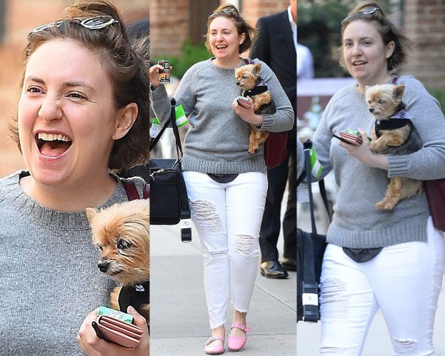 Lena Dunham znowu przytyła! "Jestem szczęśliwa i wolna"