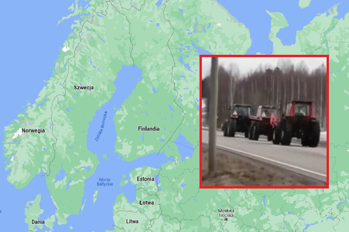 Finlandia nabija się z gróźb Rosji. Wysłali ciągniki pod granicę