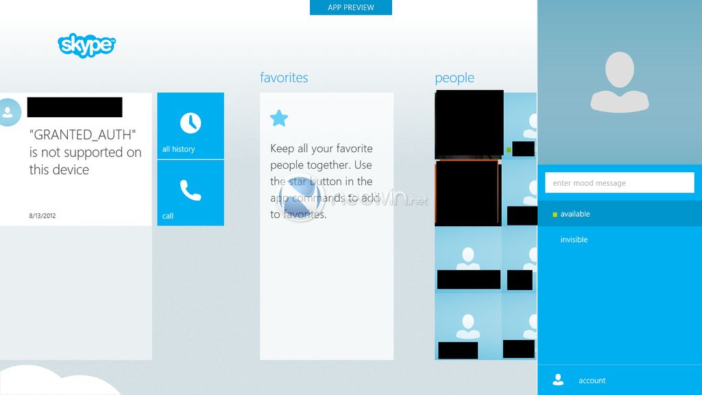 Wiemy, jak wygląda Skype dla Modern UI. Wygoda i jeszcze raz wygoda 2