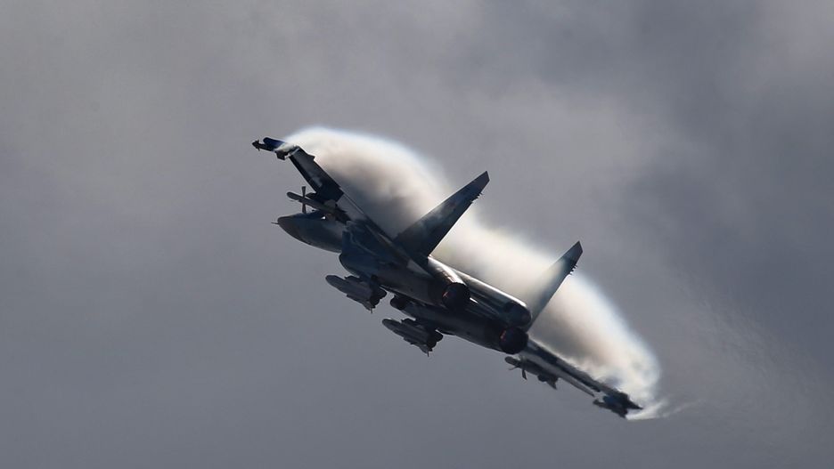 Poważny incydent na niebie z rosyjskim Su-35