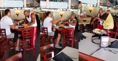 Władimir Kliczko i Shannon Briggs POBILI SIĘ w restauracji!
