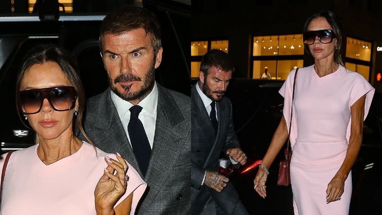 David i Victoria Beckham na randce w Nowym Jorku