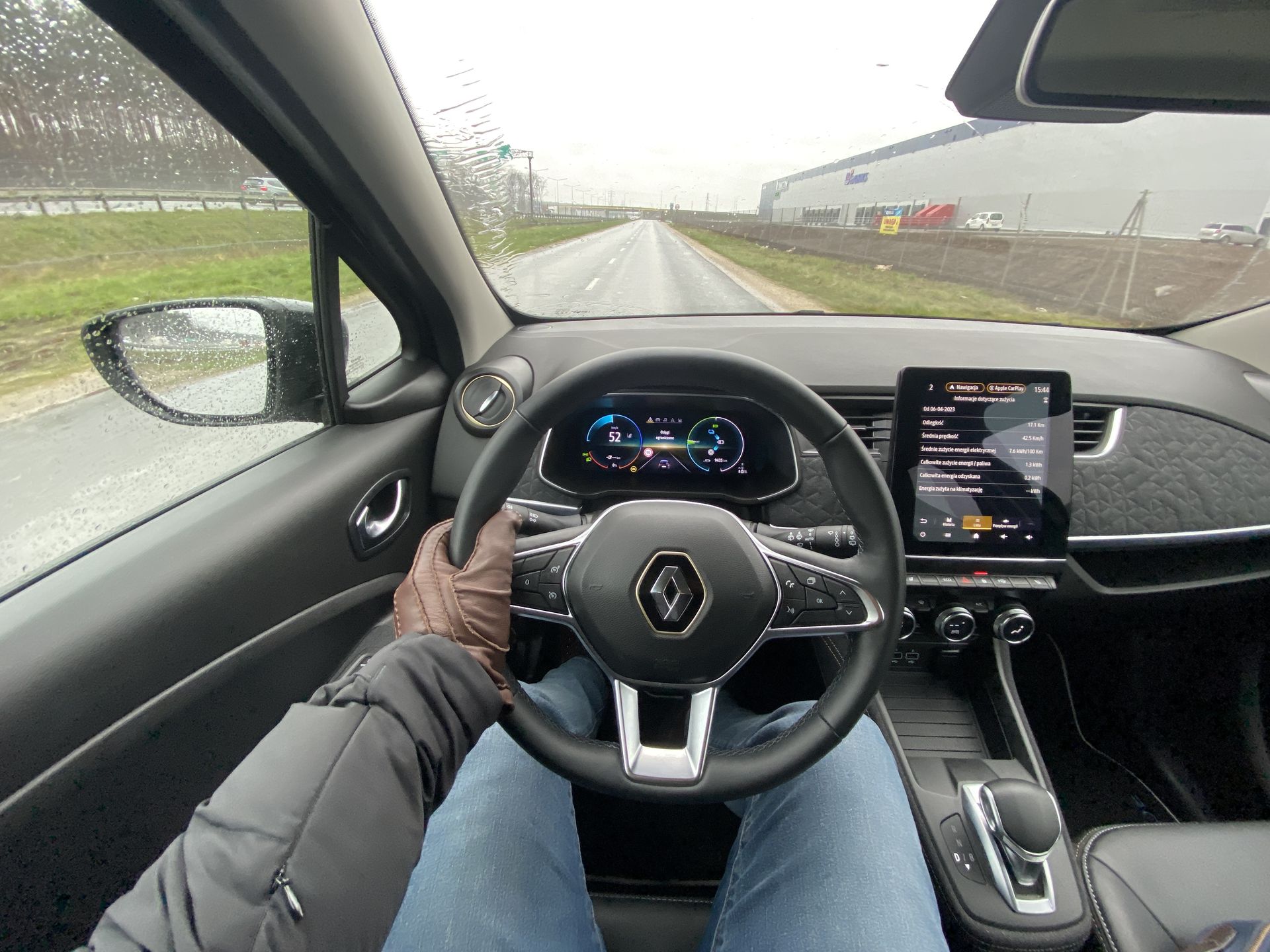 Renault Zoe – test zasięgu przy 0 proc. baterii