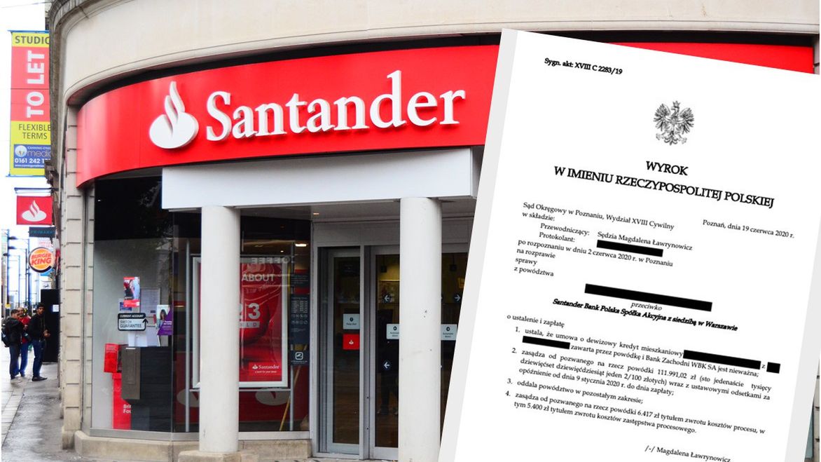 Sąd Okręgowy w Poznaniu unieważnił umowę kredytową we frankach szwajcarskich.