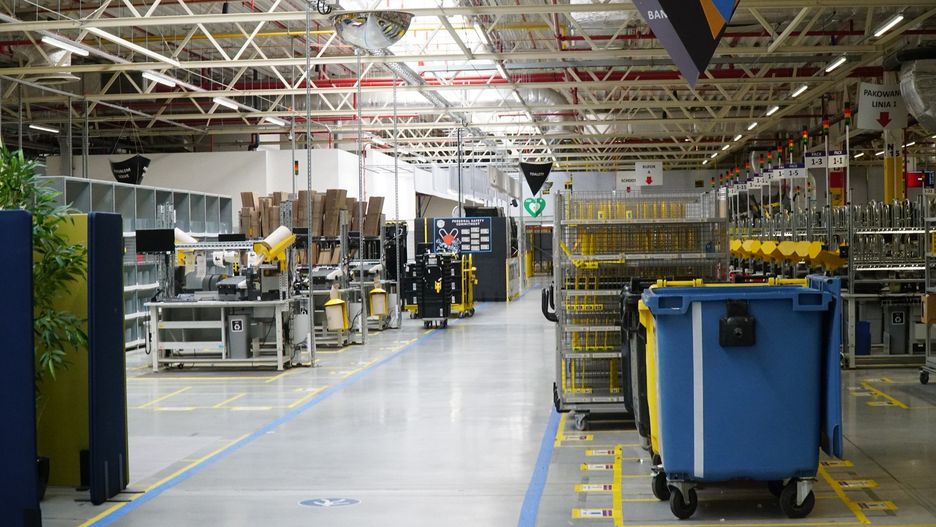 Tak wygląda obecnie centrum logistyczne Amazon w Sadach pod Poznaniem
