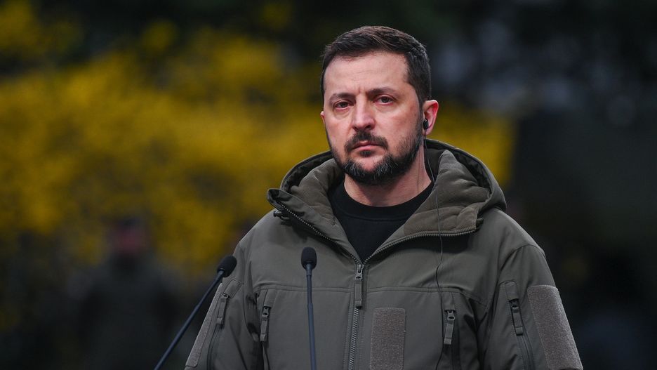 Prezydent Ukrainy Wołodymyr Zełenski