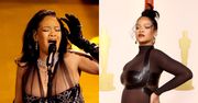 Oscary 2023. Rihanna podkreśla CIĄŻOWY BRZUCH w dwóch odważnych kreacjach (ZDJĘCIA)