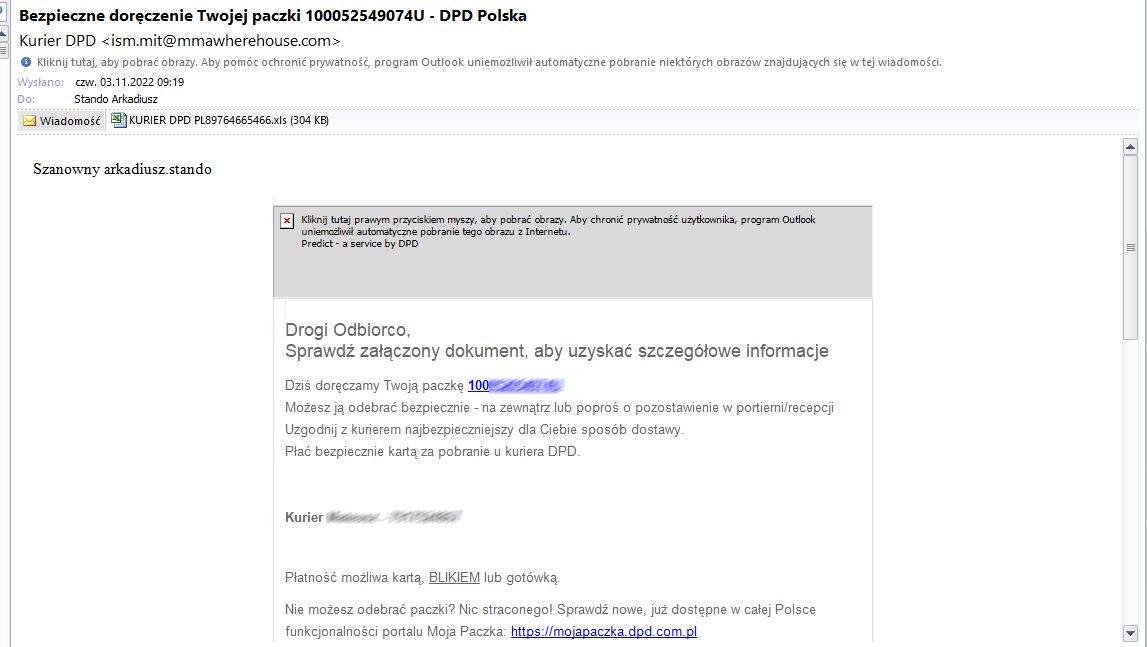 Taką wiadomość otrzymaliśmy dziś rano