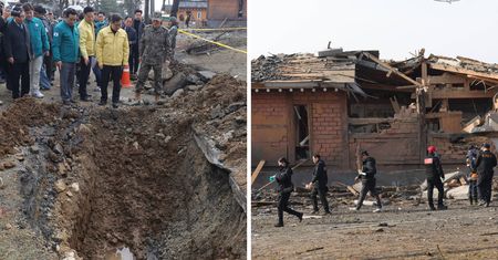 Zrzucili osiem bomb na wioskę. Korea Płd. poinformowała o przyczynach