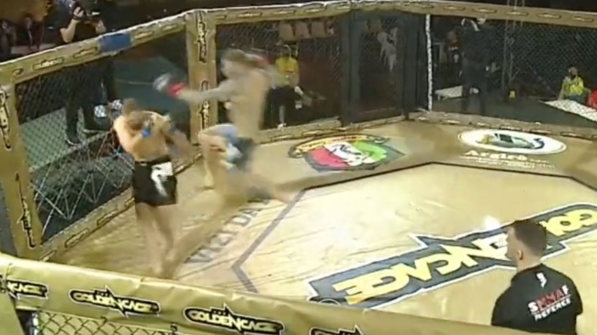 Potężny nokaut we Włoszech 