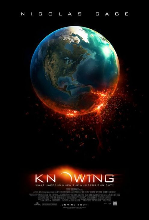 Pierwszy plakat Knowing plus mały bonus 2