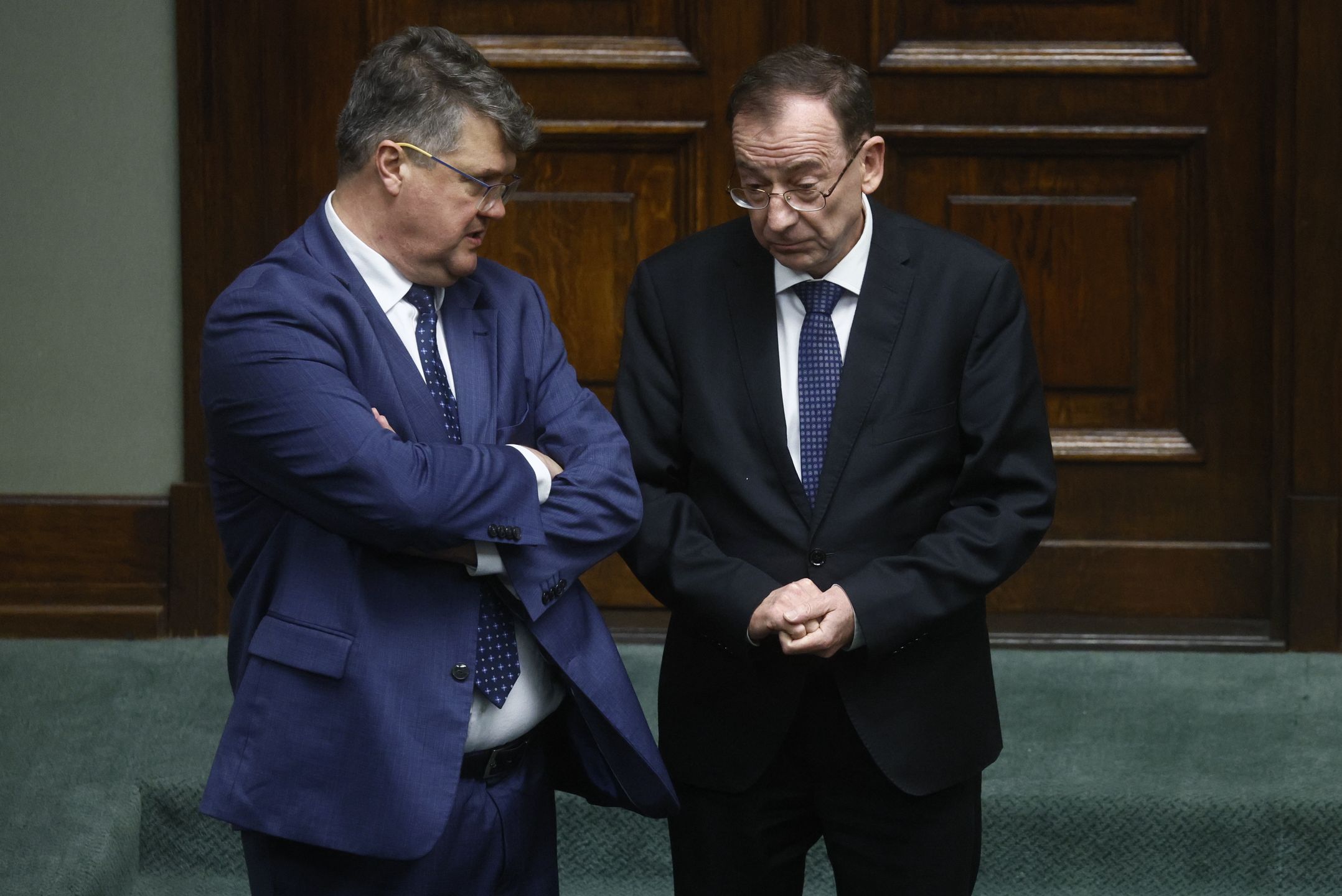 Maciej Wasik i Mariusz Kamiński