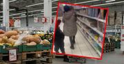 Wszystko się nagrało. Matka po zakupach będzie miała problemy