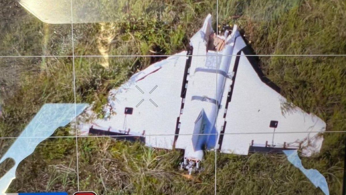 Dron z Białorusi z materiałami wybuchowymi na Litwie