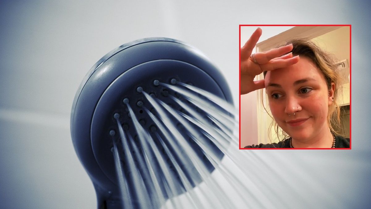 Zrobiła to ze słuchawką prysznicową. Obrzydliwe, ale skuteczne